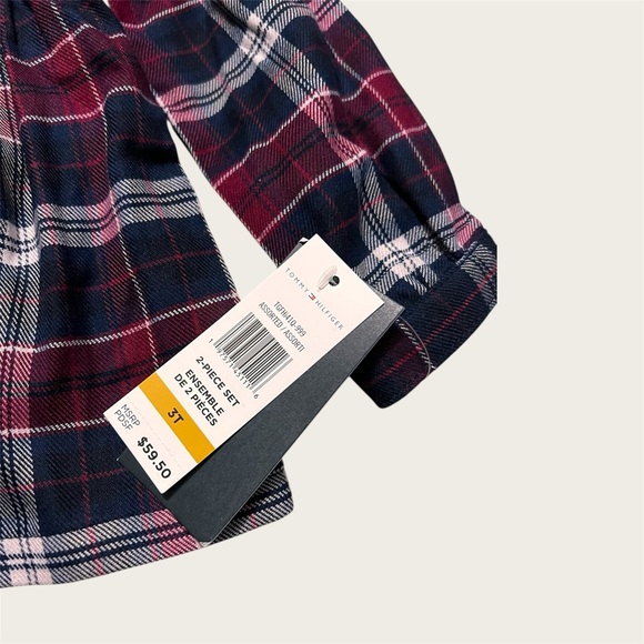 Plaid Long Sleeve Kids Shirt - Picture 2 of 4